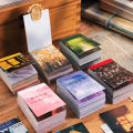 50 Sheets Season of Dreams Series Decorative Sticker INS Scenery Handbook Scrapbooking Material Label Diary Journal Planner. 