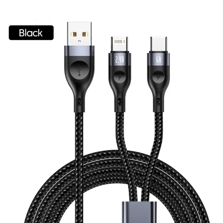Olaf%202%20in%201%20USB%20Cable%20Type%20C%20Lightning%20Cable%206A%20Fast%20Charging%20Phone%20Charge%20Wire%20Cord%20for%20iphone%20Samsung%20Xiaomi%20Huawei%20USBC%20Cable%20-%20Image%207