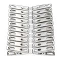 20 Pieces, Stainless Steel Cloth hanger Clip.