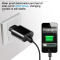 Universal Mobile Phone Charger 5V1A/5V2A USB Travel Charger Portable Wall Charger for iphone samsung Adapter EU Plug Black/White. 