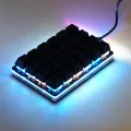 Mini Black 24 Keys Custom Mechanical Keyboard 16 Keys Programmable Gaming Keyboard Sayo Device Shortcut Keypad for Office. 