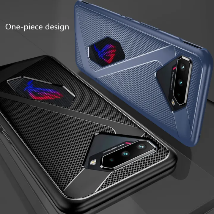 Biruiqu%20For%20ASUS%20ROG%205%20Rog%20Phone%205%20Cooling%20Matte%20Soft%20TPU%20Untra%20Thin%20Anti-Slippery%20Protective%20Phone%20Case%20-%20Image%203