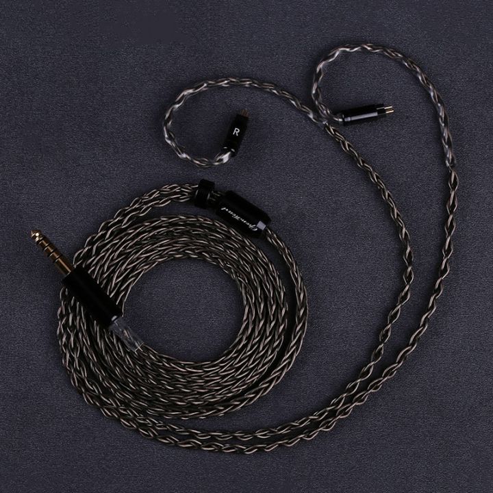 OPENHEART%208%20Core%20Silver%20Plated%20Copper%20Replace%20Earphone%20Cable%203.5mm/2.5mm/4.4mm%20MMCX/0.78%202Pin/QDC%20Balance%20Upgrade%20Cable%20-%20Image%203