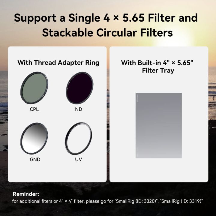 SmallRig%20Mini%20Matte%20Box%20Pro%20for%20Mirrorless%20DSLR%20Cameras%20to%20Prevent%20Sunlight%20with%20Top%20Flag%20Side%20Flag%20Sunshade%20for%20Sony%20for%20BMPCC%20-%20Image%202