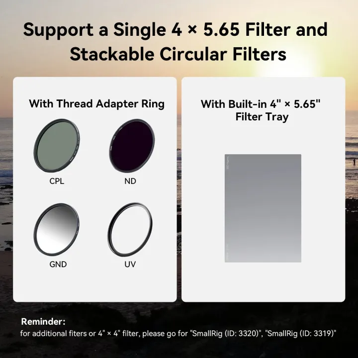 SmallRig%20Mini%20Matte%20Box%20Pro%20for%20Mirrorless%20DSLR%20Cameras%20to%20Prevent%20Sunlight%20with%20Top%20Flag%20Side%20Flag%20Sunshade%20for%20Sony%20for%20BMPCC%20-%20Image%202