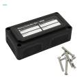3xHeavy Duty 4-way Busbar / Power Distribution Box with Screw Cover 300A. 