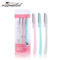 【The Edge of Beauty】3 PCS/lot Women Face Hair Removal Tool Makeup Eyebrow Trimmer Safe Shaving. 