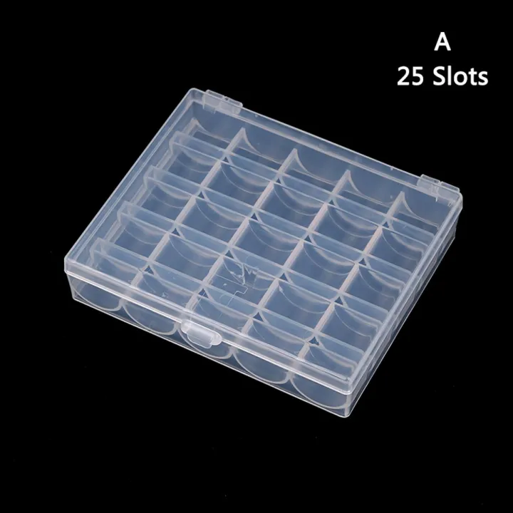 【Limited Quantity】 Spindle box 36-lattice transparent spindle box set ...