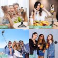 N09 Tripod Selfie Stick 100cm with Detachable Bluetooth Shutter 360 Rotation for Smartphone & Camera. 