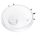 Automatic Vacuum Cleaner Robot 3-In-1 Smart Wireless Sweeping Dry Wet Cleaning Machine Charging Intelligent Vacuum Cleaner Home-White.