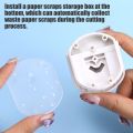 Portable Cute Mini R4 Round Corner Cutter Plastic Paper Cutters Cards Photo Trimmer DIY Scrapbooking Cutting Tools Office School Supplies.