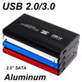 Usb 3.0/2.0 2.5 Inch Hard Drive Disk Enclosure Hdd External Box Case Aluminum Caddy 2.5" Sata Hdd Led For Computer Type C.