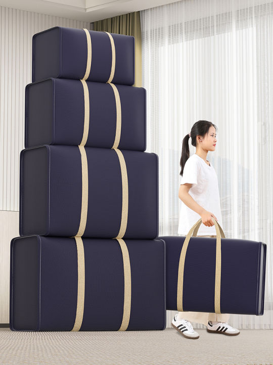 Foldable Large Capacity Clothing,Quilt Storage Bag,Dust-Proof and Removable,Sturdy,Travel,Moving Doggy Bag,Space Saving