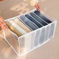 【Fashion】New Style Compartment Storage Box Closet Clothes Drawer Mesh Partition Pants Drawer Washable Household Storage 1Pcs. 
