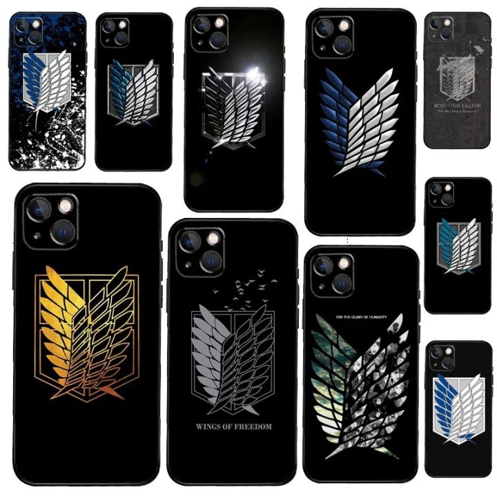 Attack on titan Shingeki no Kyojin Bumper Phone Case For iPhone
