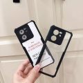 Xiaomi Redmi K60 Ultra 5G Back Cover Transparent Black Premium Quality Phone Case. 