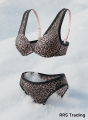 Women's Push-Up Underwire Bra & Panty Set - WildCat, Soft Cup, Comfortable Lingerie.