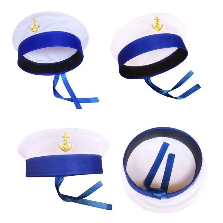 Sailor%20Hat%20Yacht%20Captain%20Hat%20Navy%20Marine%20Hat%20Adjustable%20Sailor%20Captain%20Costume%20Men%20Boat%20Navy%20Hat%20for%20Adult%20Kid%20Men%20Women%20-%20Image%202