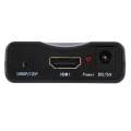 HXSJ HW-2905 1080P Scart To HDMI-compatible Converter Audio Upscale Video Adapter for HDTV Sky Box STB for HD TV DVD with EU/US Power Plug. 