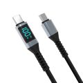 LED Display 100W USB Type C To USB C Cable 0.5/1.5/2m For Huawei IPad Samsung Fast Charging Charger Cable.