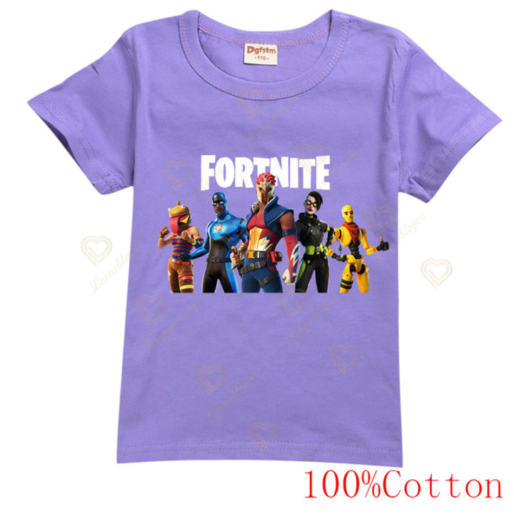 Fortnite%20children's%20short-sleeved%20T-shirt%20cartoon%20printing%20baby%20boy%20and%20girl%20Summer%20comfortable%20shirt%20clothes%20casual%20T-shirt%20-%20Image%205
