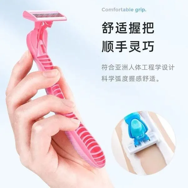 Portable%206%20Layer%20Blade%20Body%20Hair%20Removal%20Beauty%20Razor%20for%20Women%20Leg%20Armpits%20Facial%20Hair%20T-shape%20Trimmer%20Shaver%20Razor%20with%203%20Replaceable%20Blades%20-%20Image%202