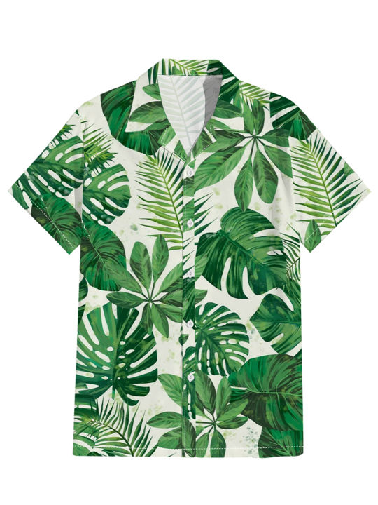 2024%20Funny%20Tropical%20Leaf%20Shirt%20Men's%20Shirts%20Short%20Sleeve%20Hawaiian%20Shirts%20Mens%20Clothing%20Casual%20Beach%20Oversized%20Tops%20Clothes%20-%20Image%203