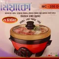 Miyako MC-250D 3L Electric Curry Cooker | 1000 Watt Double Pot | Non-Stick & Glass Lid.