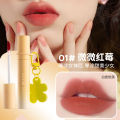 Pretty Beauty Soft Mist Velvet Air Matte Lip Stain Nude School Girls Light and Affordable Niche Lipstick 21042.