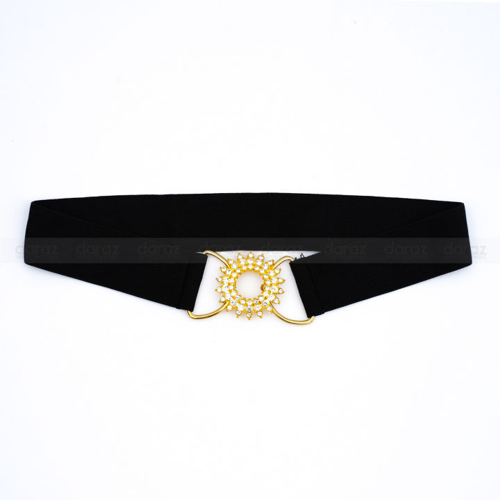 Ladies%20Adjusted%20Belt%20for%20Women%20-%20Black%20-%20Belt%20-%20Image%203