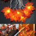 Maple Leaf Fairy Lights /Autumn Leaves Fairy Sparkling String Lights 20Led.