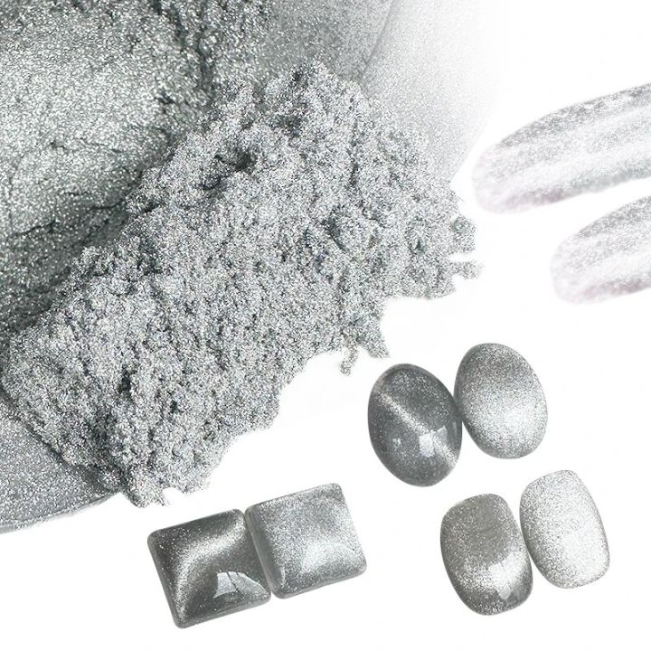 BOKO%20Silver%20Cat%20Eye%20Magnetic%20Powder%20Bright%20White%20Glitter%20Nail%20Art%203D%20Effect%20for%20Manicure%20Design%20Fine%20Particles%20Pigment%20Dust%20-%20Image%204
