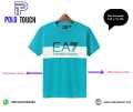 Emporio Armani Full Cotton Big Logo Men's Export T-Shirt.