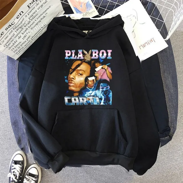 Playboi%20Carti%20rap%20%20hop%20vintage%20Hoodies%20Women/Men%20Fashion%20Casual%20Harajuku%20Sweatshirt%20Graphic%20Streetwear%20Tops%2090s%20Clothes%20-%20Image%203