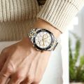 1pc New REWARD Mens Watch Waterproof Sport Wristwatch For Men Stainless Steel Business Quartz Watches Clock Gift For Father Birthday. 