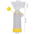 Handheld Inhaler Spacer, Sensitive Inhalation Spacer Professional Portable with Facial Cover for Travel. 