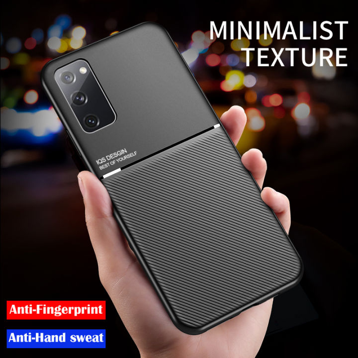 Case%20For%20Samsung%20Galaxy%20S20%20FE%20Casing%20Anti-fall%20Soft%20Non-slip%20Silicone%20Magic%20Grain%20Back%20Cover%20-%20Image%203