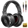 Oneodio Wired Professional Studio Pro 50 DJ Headphones With Microphone Over Ear HiFi Monitor Music Headset Earphone For Phone PC. 