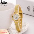 【Nice Day Toy Findings Store
】(New) 2024women's fashion mesh fine alloy rhinestone band dial quartz bracelet wrist watch.