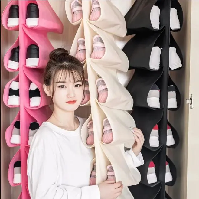 Shoe%20Organizer%20Dustproof%20Hanging%20Shoe%20Storage%20Bag%20Rotatable%20Shoe%20Storage%20Bag%2012%20grid%20-%20Image%202