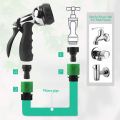 Garden Quick Connect Release Water Hose Fittings Plastic Connectors, Male & Female 3/4 Inch GHT 10Pcs. 