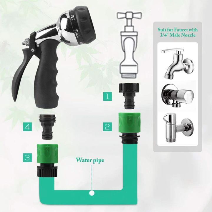 Garden%20Quick%20Connect%20Release%20Water%20Hose%20Fittings%20Plastic%20Connectors,%20Male%20&%20Female%203/4%20Inch%20GHT%2010Pcs%20-%20Image%207
