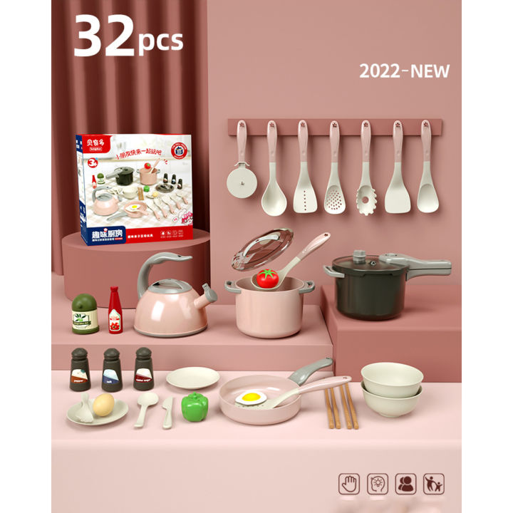 Children%20Simulation%20Kitchen%20Cooking%20Toy%20Set%20Sound%20Light%20Function%20Pot%20Pan%20Bowl%20Kids%20Pretend%20Play%20Kitchen%20Cookware%20Kit%20Gifts%20For%20Girls%20-%20Image%204