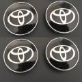 Car Custom Wheel Center Emblem Badge Sticker - Black. 