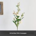 75CM Artificial Flower 26 Head Small Rose Indoor Dry Flower Wedding Decoration. 