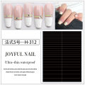 Manicure French side auxiliary stickers Crescent smile line French manicure stickers V-shaped nail polish glue nail stickers in stock.