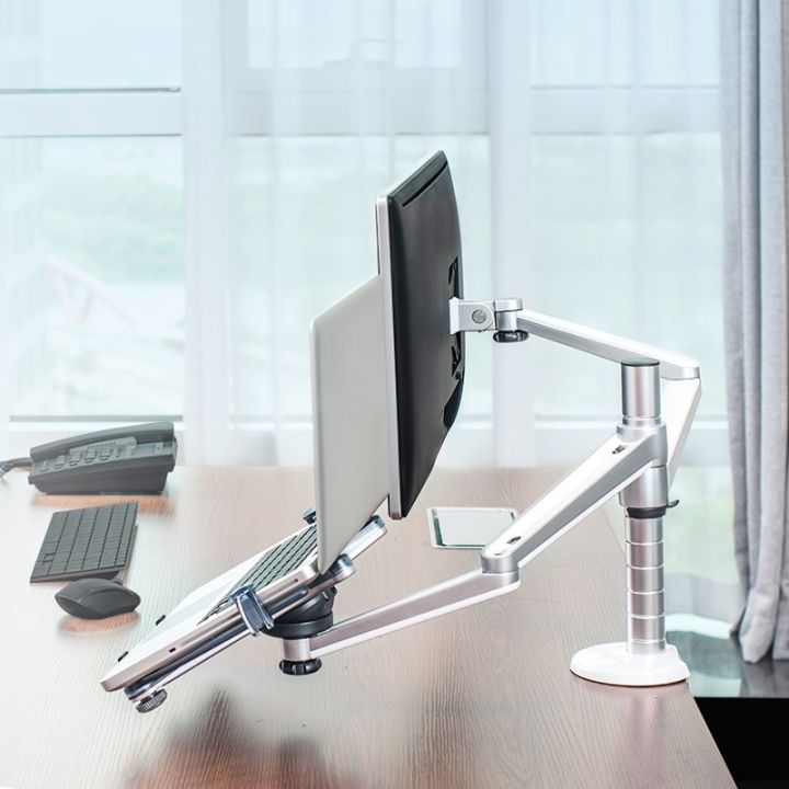 Lifting Computer Monitor OA-7X Laptop Monitor Desktop Lifting Bracket | Daraz.com.bd