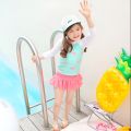 Cheap Swimsuit Girls Two-pieces Fashion Swimsuit For Girls Summer Beach Wear Children Bathing Suit Baby Biquini Swimming Suit.