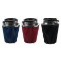 Car Air Filters Universal Car Accessories 3 Inch High Flow Sport Power Mesh Cone 76mm Cold Air Intake Filter Drop Shipping. 