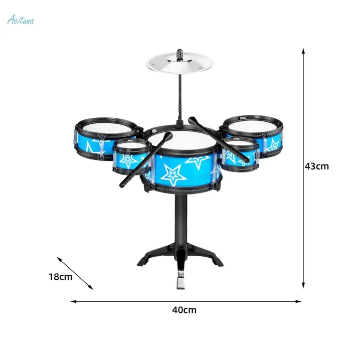 Simulation%20Drum%20Sets%20Preschool%20Learning%20Toys%20for%20Children%20Kids%20Holiday%20Gifts%20-%20Image%204